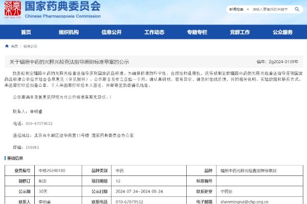 国家药典委拟定中药辐照鉴别法,对于中药行业是一个重大事情